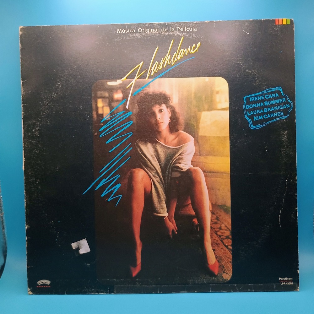 Flashdance Original Soundtrack Vinyl LP 1983 Mexico Pressing LPR 43066 Irene